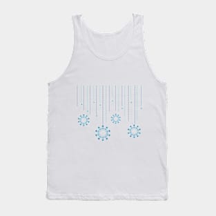 Raining Snowflakes Tank Top